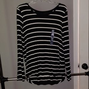 Gap Long Sleeve Striped Shirt